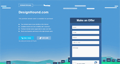 Desktop Screenshot of designhound.com